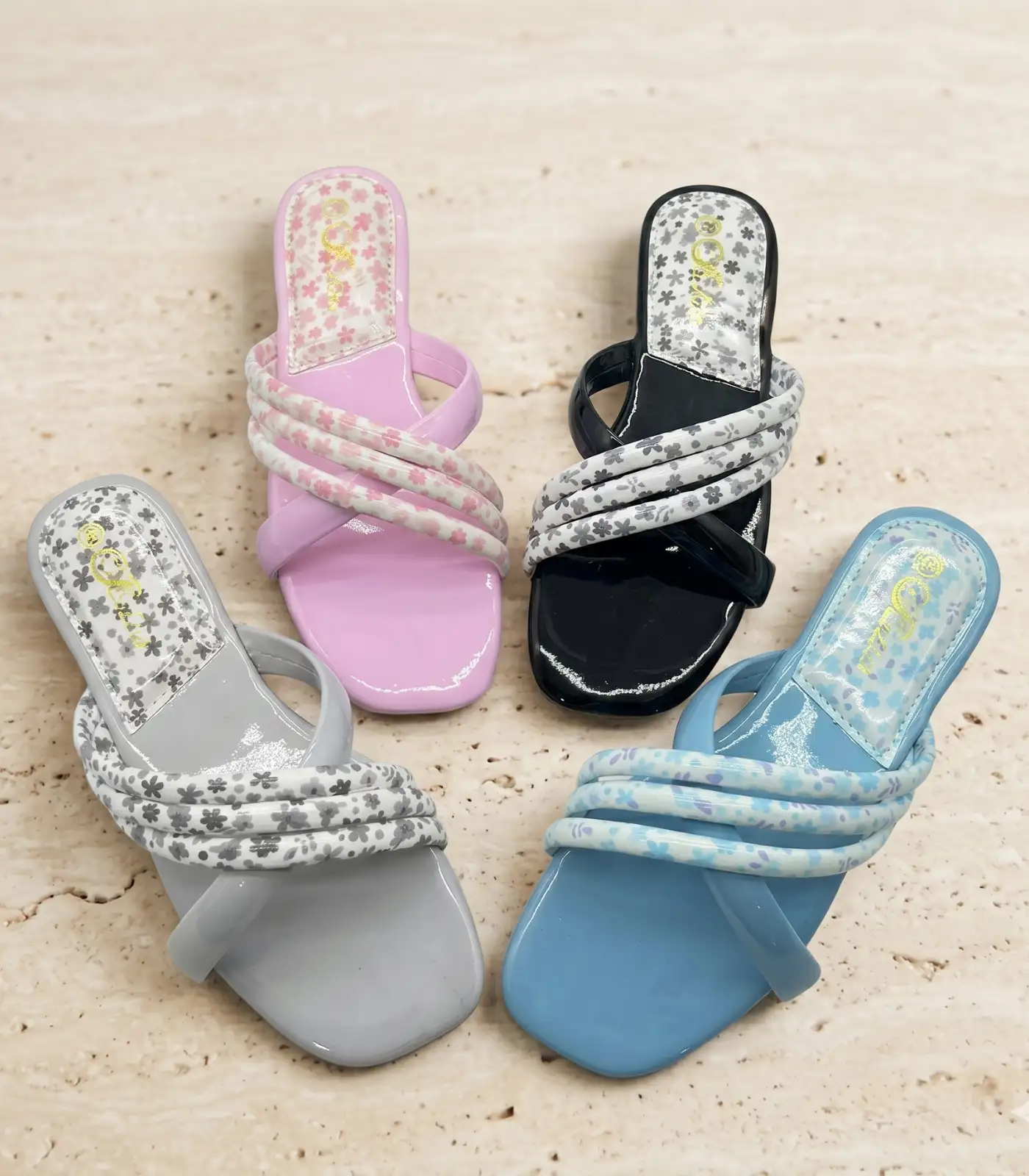 j14 (1) Cross strap sandals - Image 1