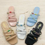 Flashy sandals