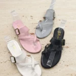 Toe slide sandal