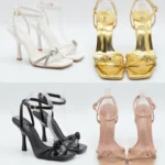 Designer double knot heels