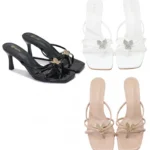 Simple butterfly heels