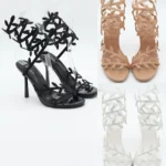 Stylish bridal heels